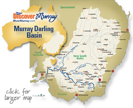 Murray-Darling Basin Map