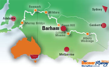 Map of Barham