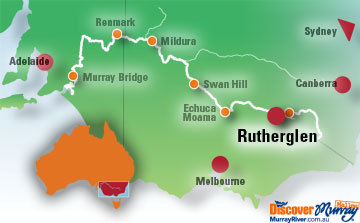 Map of Rutherglen